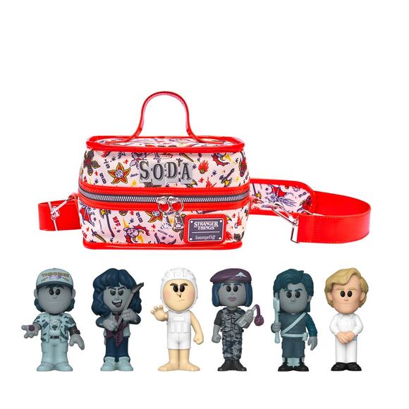 SEALED ONLY 5K PIECES Stranger Things Funko Soda 6-Pack w/ Loungefly Cooler TV - Picture 4 of 6